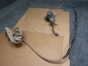 1992 honda cr125r Front Brake Caliper/master/hose  - Foto 1 di 4
