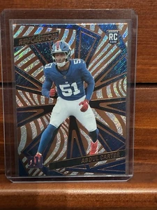 2025 Panini Revolution - Rookie Abdul Carter #201 (RC)- Giants- Bronze & Blue - Picture 1 of 2