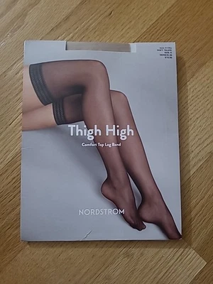 Medias transparentes para mujer Nordstrom color topo suave talla B Foto 1 de 4