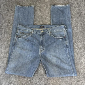 Polo Ralph Lauren Hampton Relaxed Straight Jeans Herren 36x36 Blau Denim Classic - Bild 1 von 13