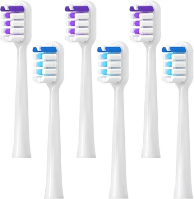 6er-Pack Zahnbürstenkopf Ersatzzahnbürstenköpfe Erwachsene Laifen