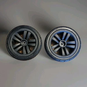 Invacare colibri mobility scooter parts Front Wheels And Tyres Pair - Picture 1 of 6