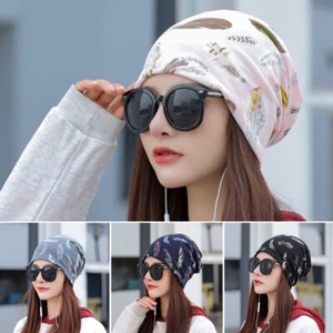 Dünne Mütze Mit Bedrucktem Turban Lockere Mütze Lockere Manschette ↴ - Bild 1 von 45