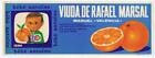 Bebe Antoine citrus orange crate label Viuda Rafael Marsal Valencia Spain TV 222