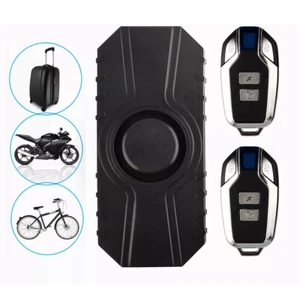 Wireless Anti-Theft Security Alarm Bike Motorcycle Mobility Scooter Alarm Remote - Picture 1 of 8