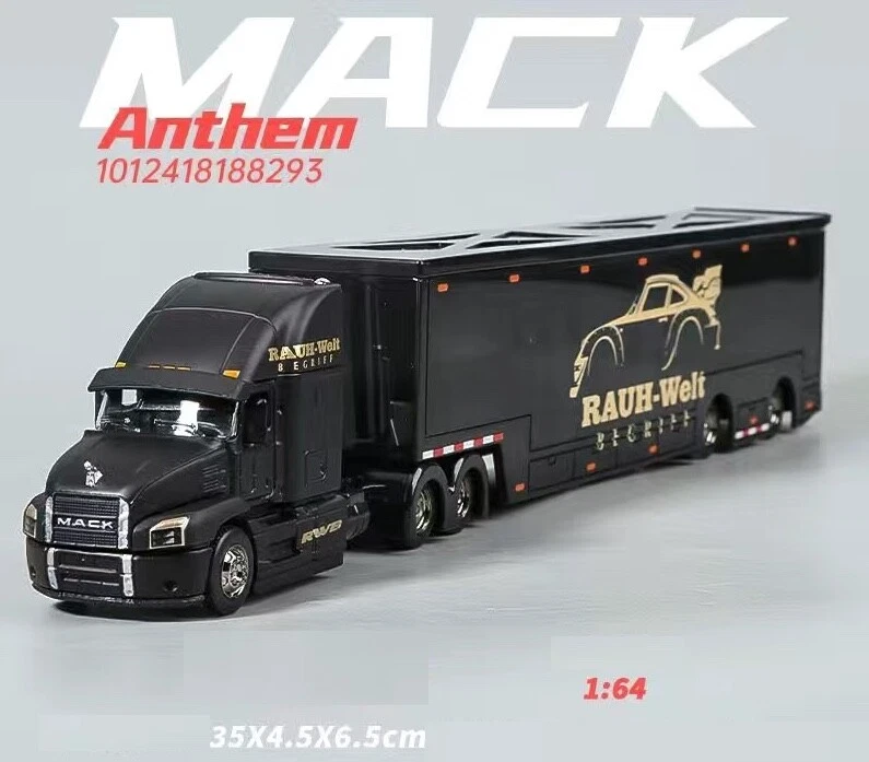 ZD Maisto 1:64 Black Mack Anthem RWB модель грузовика доставки литой металлический автомобиль BN - Изображение 1 из 1