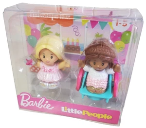 Barbie Little People. Birthday Party. Fisher Price. Friends 2 Pack. Present 2021 - Picture 1 of 3