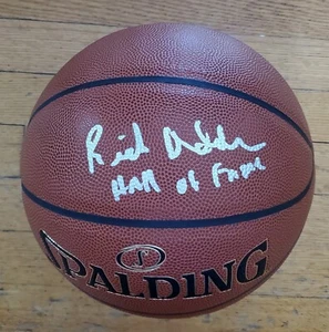 Rick Adelman Signed Full Size Basketball Trailblazers Kings HOF NBA LEGEND RAD - Picture 1 of 2