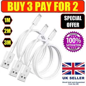 Robustes langes USB Schnell Ladekabel Kabel für iPhone 14 13 12 11 X XS XR 7 8 6 - Bild 1 von 10