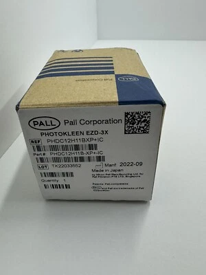 Nuevo filtro semiconductor PALL PHOTOKLEEN EZD-3X PART# PHDC12H11B-XP+-IC Foto 1 de 4