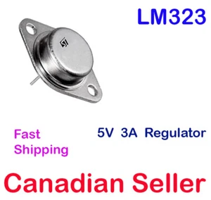 1/2/3/4/5/6 pcs LM323 Linear Voltage Positive 5V 3A Regulator TO-204AA TO-3 STM - Picture 1 of 1