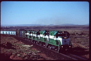Original Rail Slide - APA Apache Railway 81+ Holbrook AZ 5-16-1998 - Picture 1 of 1