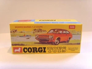 CORGI TOYS n.306 - MORRIS MARINA. Stupenda scatola repro/espositore personalizzata. - Foto 1 di 3