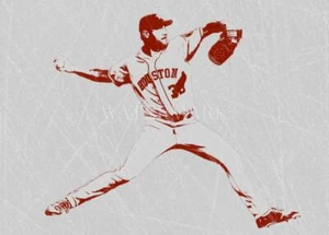 EA64 Justin Verlander Houston Astros Delivery Baseball 8x10 11x14 16x20 Photo - Picture 1 of 1
