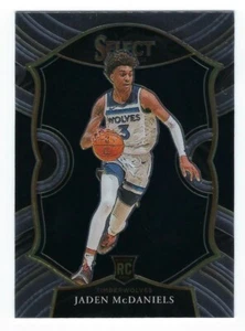 2020-21 SELECT CONCOURSE RC JADEN McDANIELS #88 MINNESOTA TIMBERWOLVES - Picture 1 of 2
