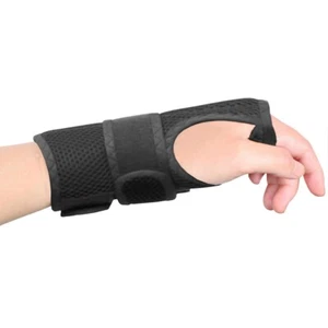 LTG PRO Wrist Support Mesh Splint Brace Carpal Tunnel Strain Sprain Pink Purple - Picture 1 of 12