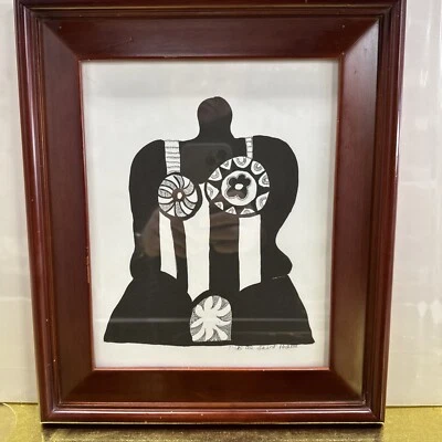 NIKI de SAINT PHALLE Firmado 1967 Edición Limitada Color Litografía Frank O'Hara MOMA Foto 1 de 4