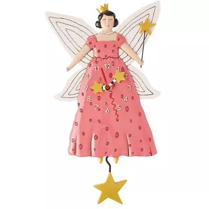 Allen Designs 6015362 Princess Freya Pendulum Wall Clock 11.5″ - Picture 1 of 1