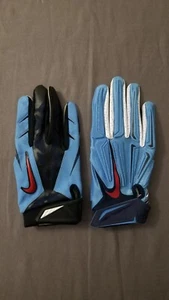 Guanti Destri Tennessee Titans Game Issued Nike Vapor Jet & Superbad Taglia L - Foto 1 di 10
