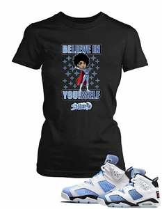 Bella & Canvas Shero Super Hero Believe in Yourself T-Shirt passend zu J6 Schuh - Bild 1 von 4