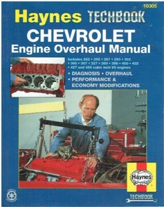 CHEVROLET 262 265 267 283 302 305 327 350 396 400 402 427 454 ENG. OVERHAUL BOOK - Picture 1 of 1
