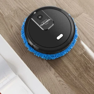 Spazzapavimenti Elettrico Smart Pulizia Secco Bagnato Scopa Spazzatrice Ricaricabile Nero - Foto 1 di 19
