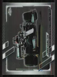 2021 Topps Chrome Formula 1 #96 Lewis Hamilton/F1 Cars - Picture 1 of 2