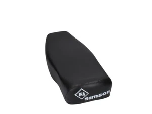 kmx24 Sitzbezug glatt passt an Simson KR51/2 KR51/1K SR4-3 SR4-4 Logo schwarz - Bild 1 von 4