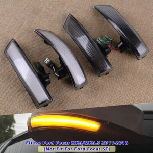Fit For Ford Focus MK3 MK3.5 11-18 Wing Mirror Turn Signal Corner Lights Lamps - Bild 1 von 12