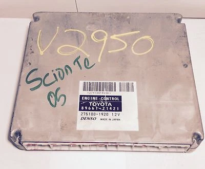 2005 Scion TC ECU 89661-21421 - Image 1 of 4