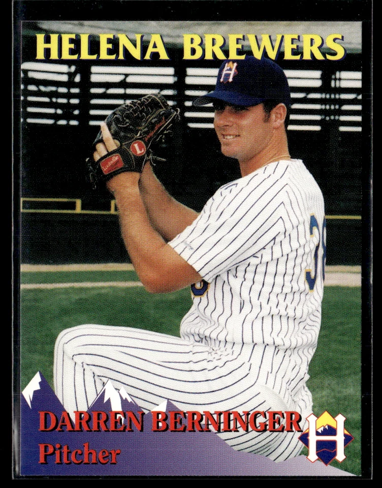 Darren Berninger 1995 Helena Brewers Team Set - Image 1 of 2