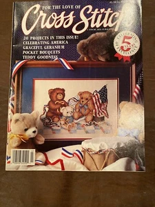 For the Love of Cross Stitch magazine 1992 Celebrate America Statue of Liberty - Picture 1 of 3