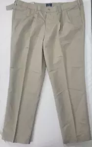 Pantalones Dockers Custom Fit Caqui Plisados Para Hombre NUEVO Calce Clásico Talla 44x32 44 Cintura - Imagen 1 de 11