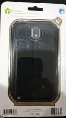 Incipio Watson Folio Hard Case BLACK for Samsung Note 3 Smartphone New - Image 1 of 2