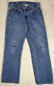 Y2K Levi’s 501 Jeans Men’s Size 34x30 Button Fly - Picture 1 of 16