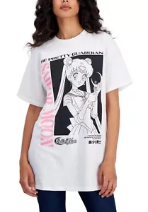 LOVE TRIBE Trendy Plus Size Sailor Moon Graphic T-Shirt, XL - Picture 1 of 2