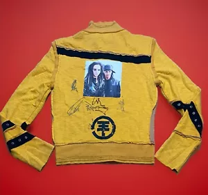 Sudadera Tokio Hotel Kaulitz Rock Band Gótica Cremallera Autografiada Mediana - Imagen 1 de 8