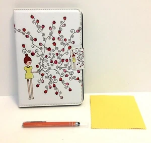 Magnet Flip Stand Case Cover For Samsung Galaxy Tab 8.0 T715 w/Stylus Girl Dream - Picture 1 of 7
