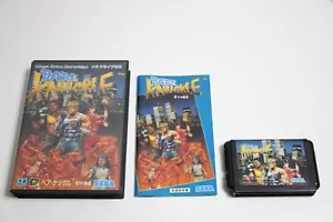 BARE KNUCKLE Streets of Rage SEGA MEGA DRIVE in Box w/ Manual Japan Very Good! - Picture 1 of 18