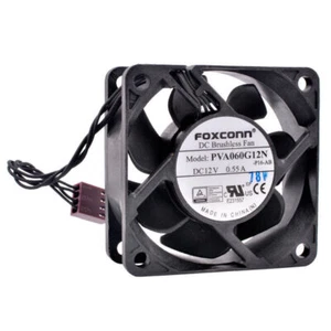 Foxconn PVA060G12N Ventola di raffreddamento PWM 60*60*25 MM 6 CM DC12V 0,55A 4 pin - Foto 1 di 4