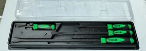 Matco Tools PBSP4C 4-teiliges Hebeleisen-Set mit gebogener Spitze grüner Griff - Bild 1 von 6