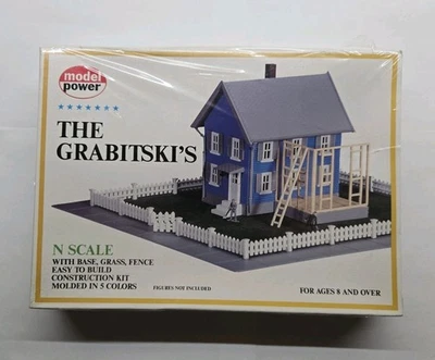 N Scale Model Power 1554 The Grabitski's Building Kit New Sealed - Image 1 of 3