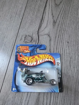 Hot Wheels Final Run Hot Seat Short Card Sealed rare htf blue - Image 1 of 2