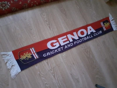SCIARPA SCARF FOOTBALL CALCIO GENOA 1893. OFFICIAL UFFICIALE - Immagine 1 di 4
