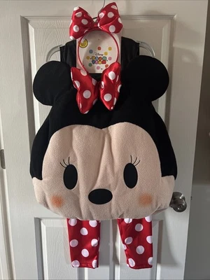Disney Store Minnie Mouse Tsum Tsum  Halloween Plush Costume RARE Kids 9/10 - Image 1 of 4