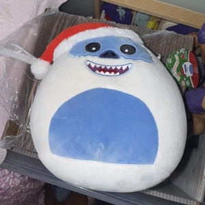 NEW, RUDOLPH THE RED-NOSED REINDEER 60TH ANN. SQUISHMALLOW, 10” - Picture 1 of 4