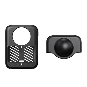 Für DJI Osmo 360 Panorama Kamera Körper Silikon Schutz Hülle mit Objektiv Kappe - Bild 1 von 15