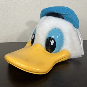 DONALD DUCK HAT -1980’s Limited Vintage Disneyland SnapBack Plush Walt Disney - Picture 1 of 7