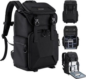 Zaino fotocamera K&F Concept guscio rigido fotocamera grande borsa fotografica per reflex DSLR - Foto 1 di 7