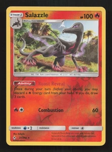 Pokémon TCG Salazzle Unbroken Bonds 31/214 Reverse Holo Rare - Bild 1 von 2
